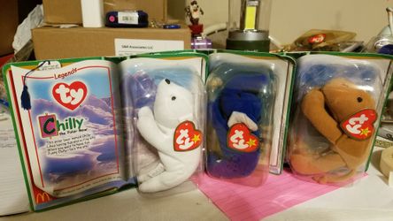 McDonald's ty teenie beanie 2000 legends