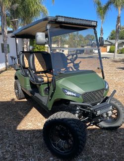 Custom street legal golf cart