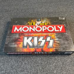 Monopoly KISS Board Game New Sealed