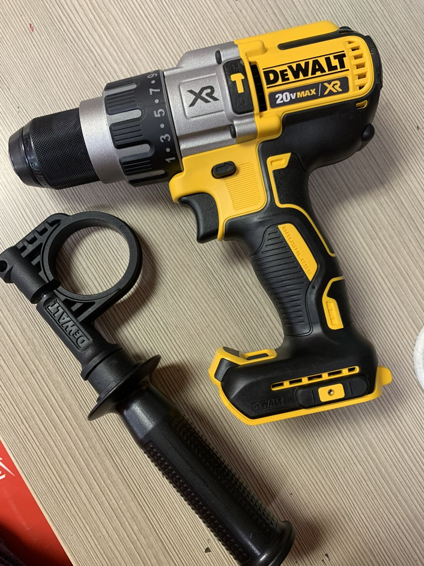 Dewalt New Hammer Drill -3 Speeds XR Brushless
