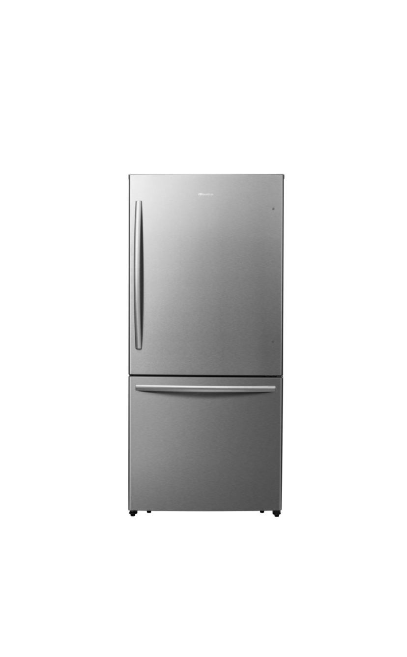 Hisense 17.1-cu ft Counter-depth Bottom-Freezer Refrigerator (Stainless Steel) ENERGY STAR( all brands available)