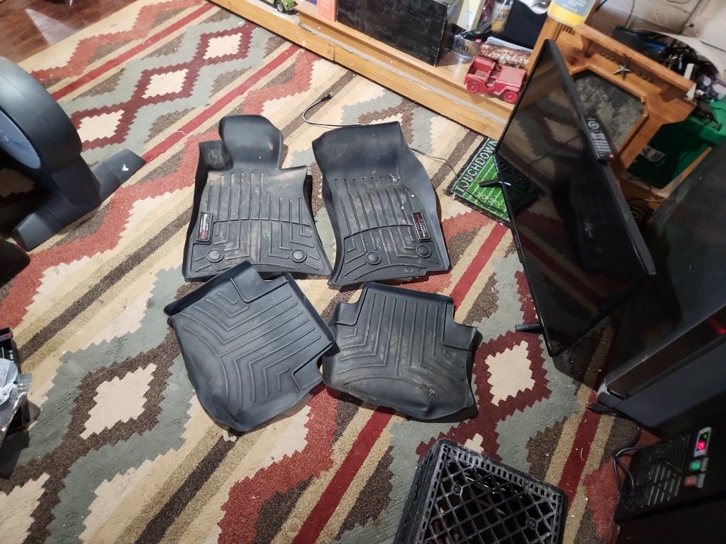 Floor mats.