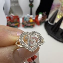 925 Sterling Silver Ring # 6/9 Available 