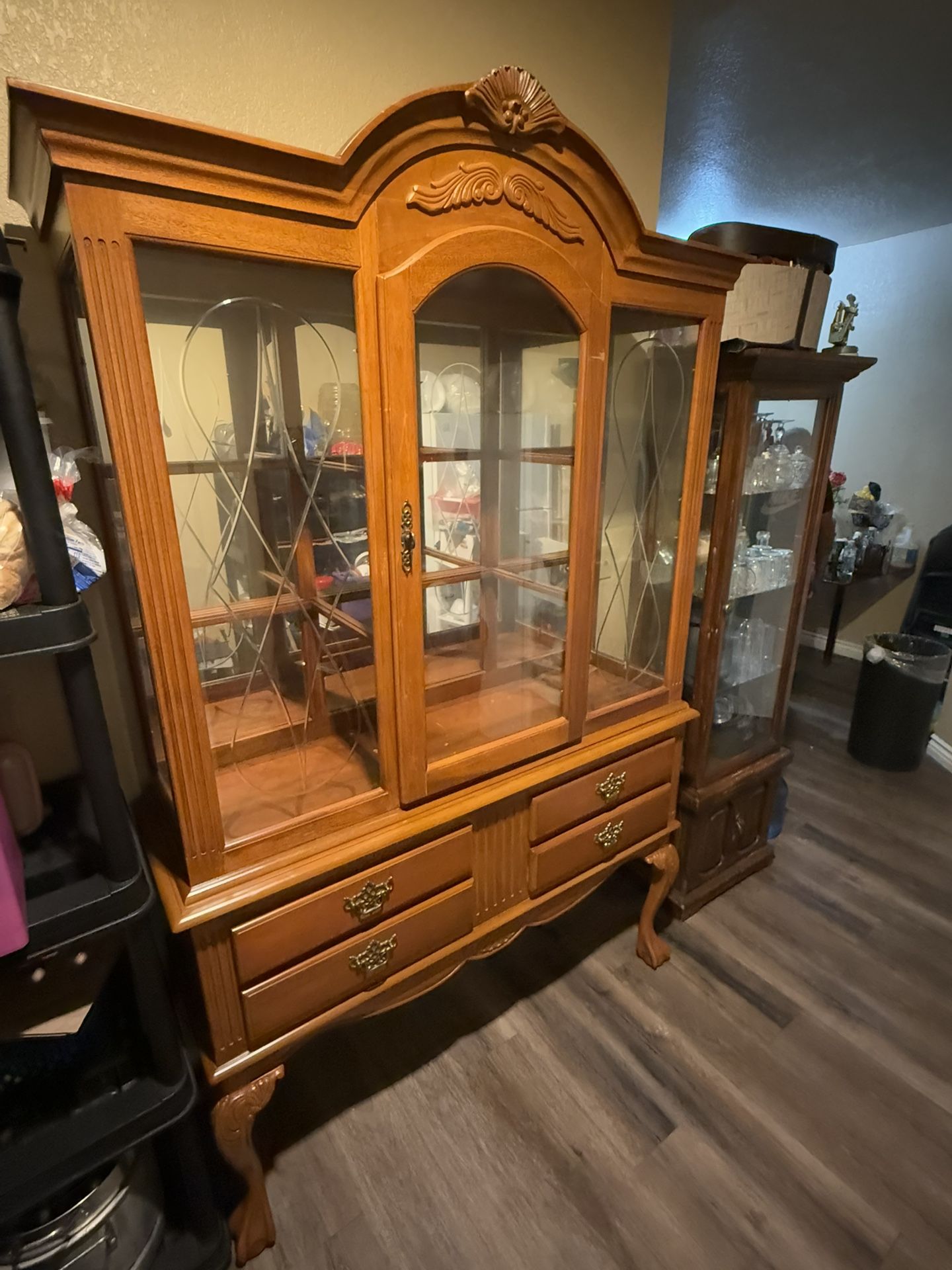 Wooden China Cabinet