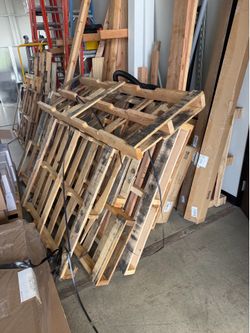 Wooden Pallets for Pickup Only