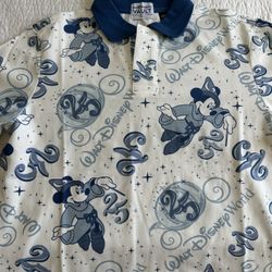 Walt Disney World 25th Anniversary Vault Collection Shirt Polo DISNEYLAND CLOTHES 