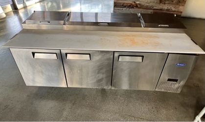 Atosa - 3 Door Prep Table