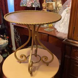 Antique Iron Small Table