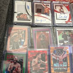 UFC Cards -signed/rookies/numbered 100+