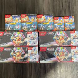 Pokemon Prismatic Booster Bundles/ Surging Sparks Booster Bundles