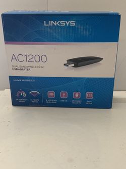 Linksys model#WUSB6300(AC1200)