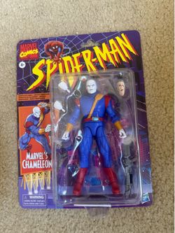 Spider man chameleon marvel legends new in box