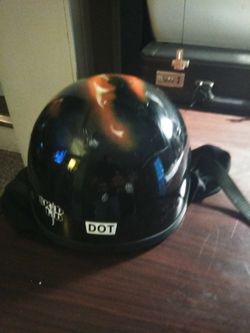 Dot motorcycle helmet