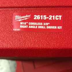 Empty  M18 Cordless 3/8 Right Angle Drill Case 