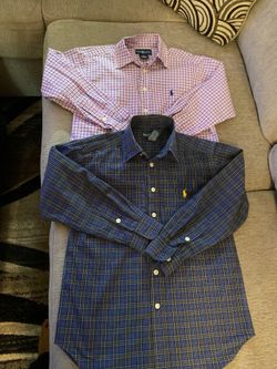 Slightly Used Ralph Lauren Long Sleeves foe boys- Size Small (8)