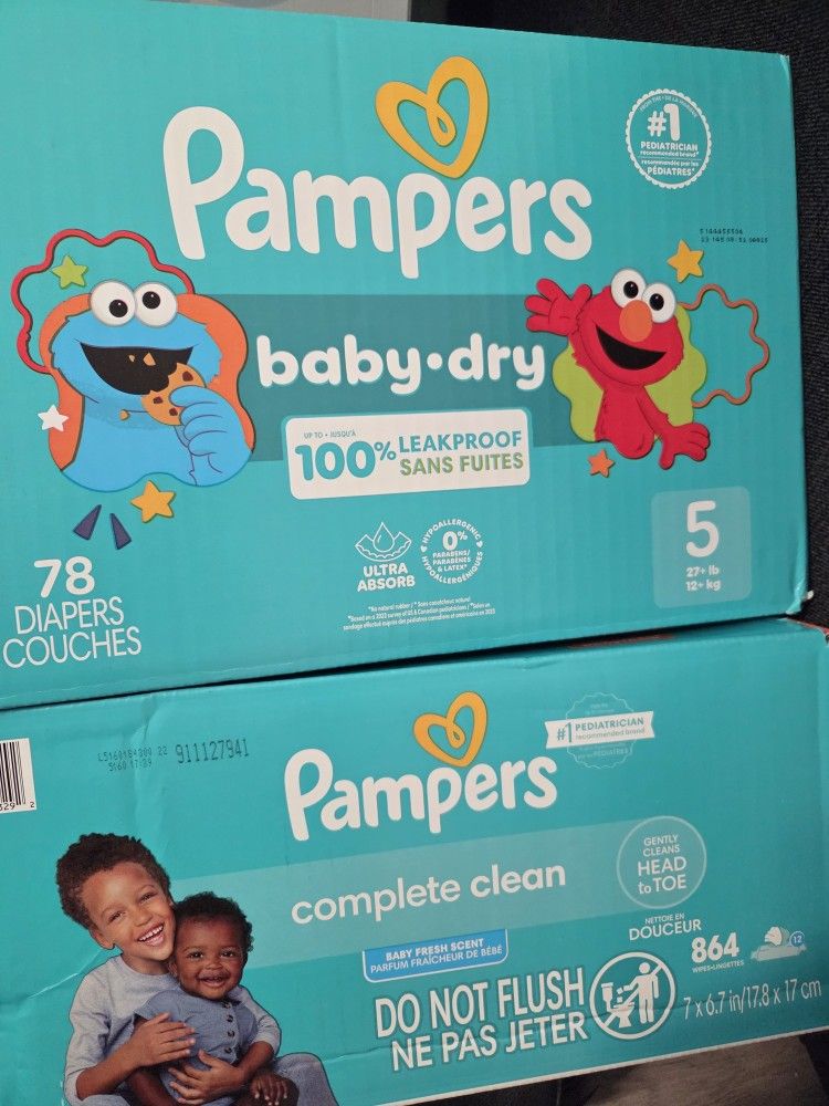 Diapers + Wipes