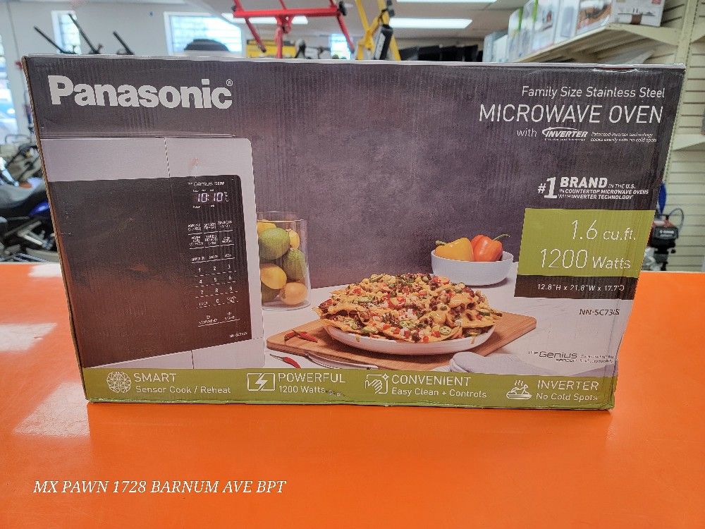 Panasonic 1.6cu.ft Countertop Microwave
