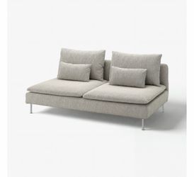 IKEA SÖDERHAMN 3-Seat Sofa Section – Viarp Beige/Brown