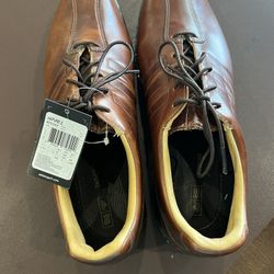 Adidas Mens New -  Brown Leather Spiked Size 11 US