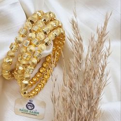 Bangles Plated Gold Size Medium And Large 