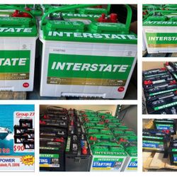 Nuevas Baterías Interstate Con Garantía De 1 Año (deep Cycle)