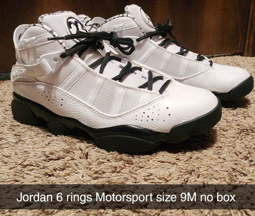 Jordan 6 Rings Motorsport Size 9M