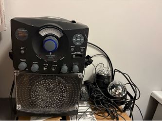 Karaoke machine plug in with mic