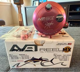 Avet MXL 6/4 Raptor MC 2 speed reel NEW