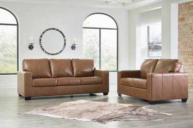 GENUINE LEATHER SOFA SET