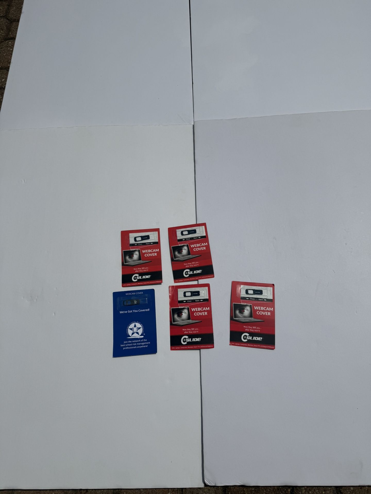 5 Lot Of Webcam Covers