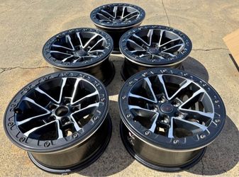 FREE DELIVERY 5x LIKE NEW 2025 Jeep Rubicon 392 Extreme Recon wheels gladiator rims 5x127