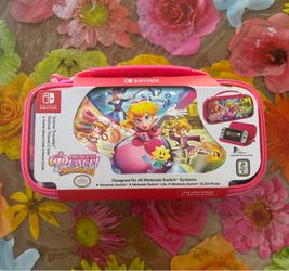 Nintendo Switch Princess Peach Travel Case