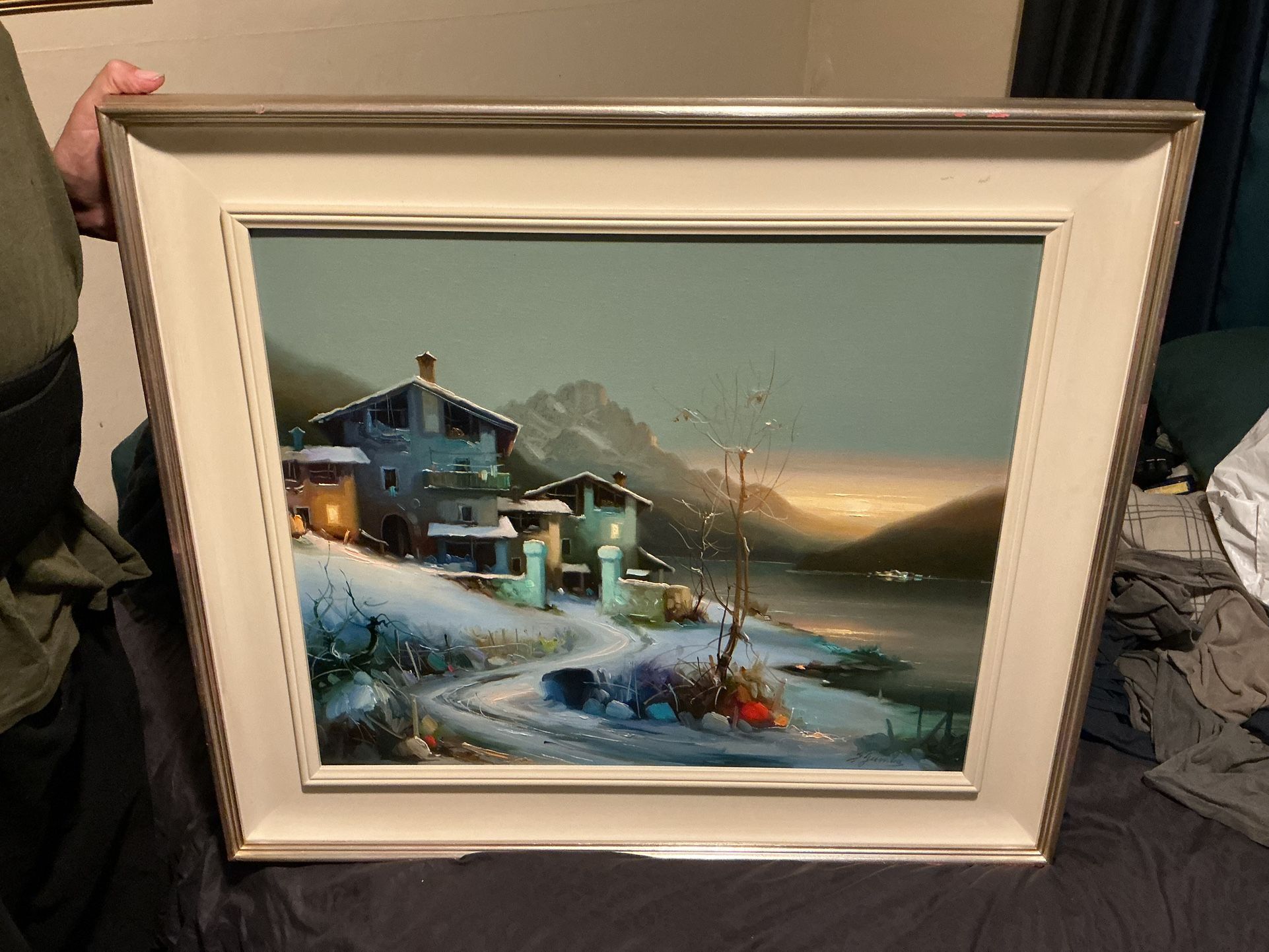 Oil painting antique
