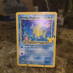 Shining Magikarp Holo Card 66/64 Celebrations Classic Collection MP-LP Condition