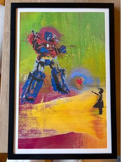 Transformer Bansky Poster
