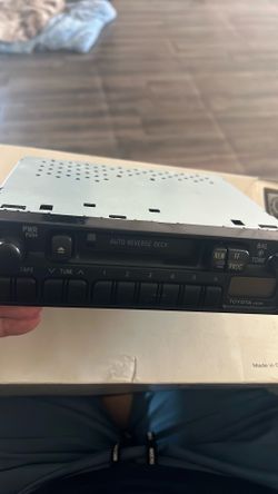 Radio, cassette player