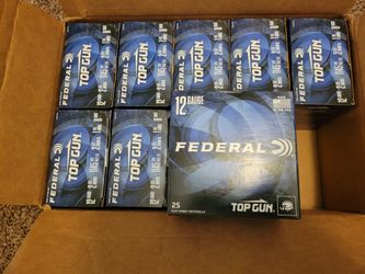 Ammo 12g Clay. 25 Count Boxes. Unopened