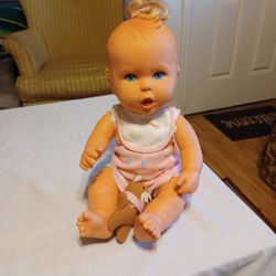 Vth. 1994 Gerber Toy Biz 15"vinyl Blue Eyes Blonde Hair Doll