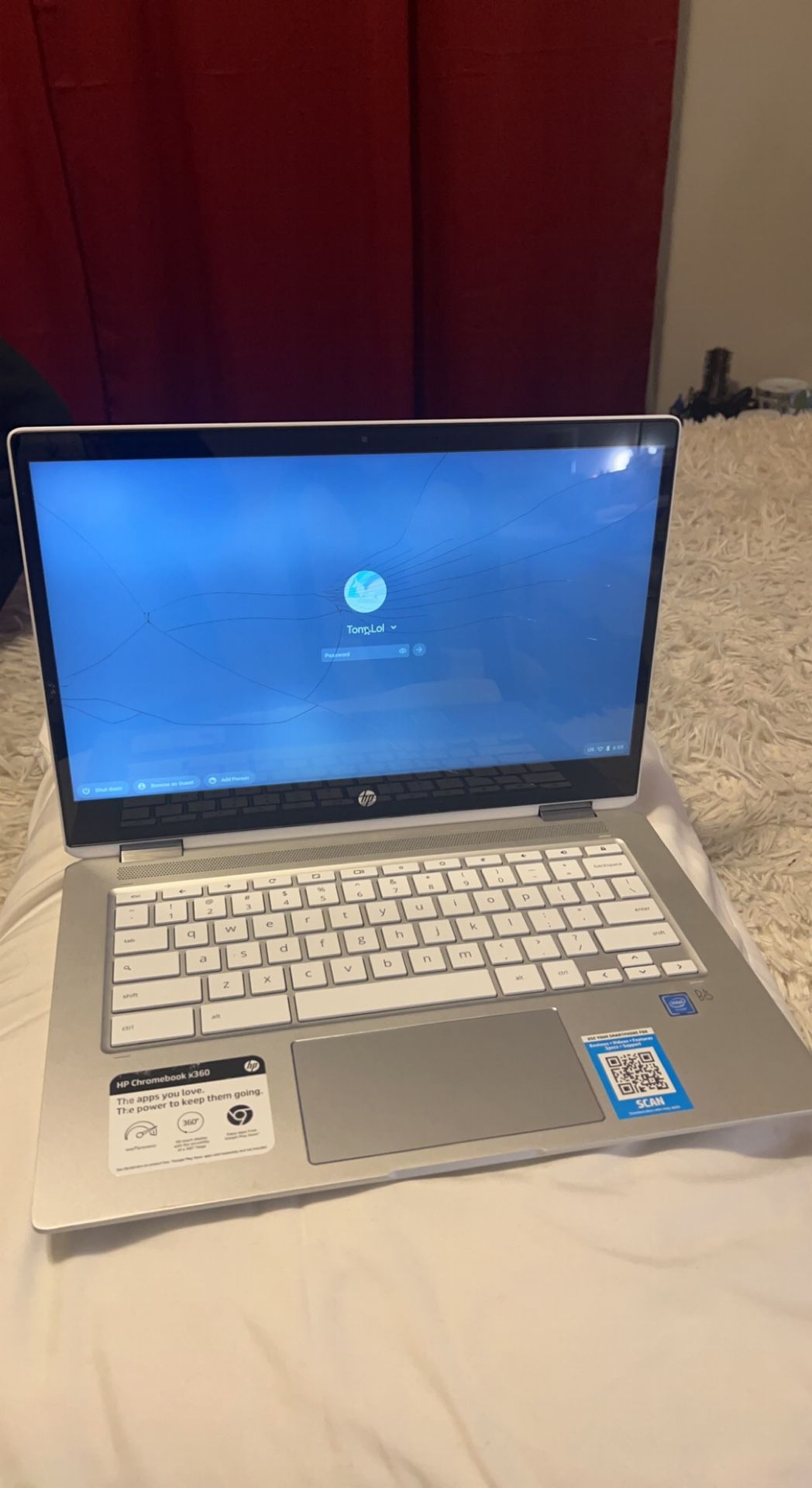 HP Chromebook X360