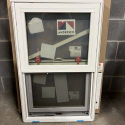 Andersen 24 x 38 100 Series White Single Hung Insert Replacement Window