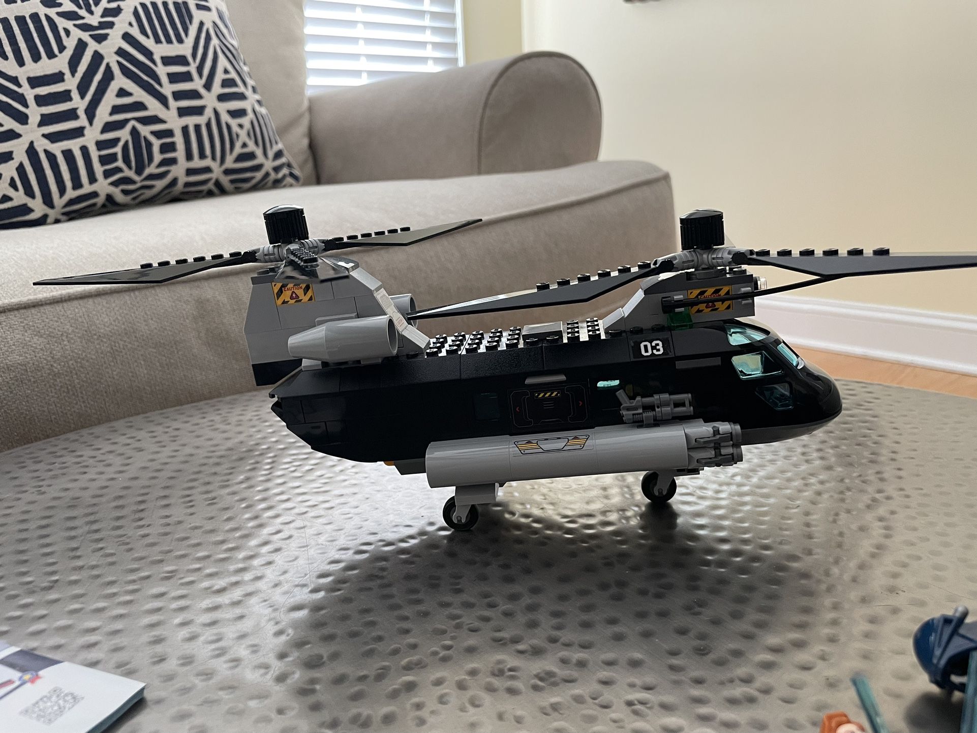 Lego black widow online helicopter chase target