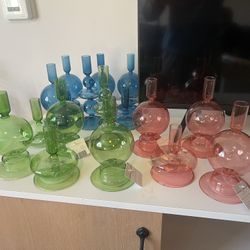 (19) Candle Holders- Wedding /Party Decor