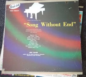 Music Of The Columbia Film "Song Without End" Record