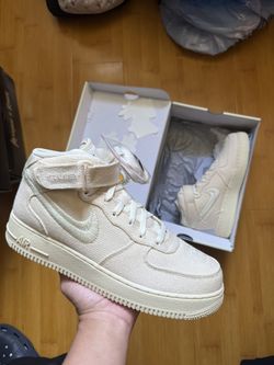 Air Force 1 Stussy Fossil