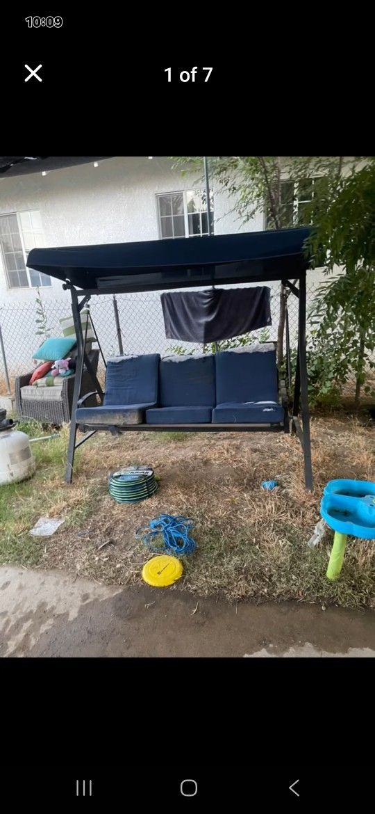 Swing Turns Into Bed $150