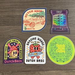 Dutch Bros Stickers 