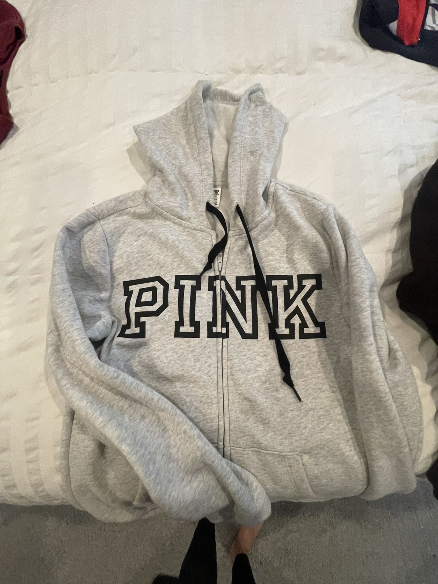 Barely Worn Hoodies/zip Ups Size XS/M “Pink” And “Northface