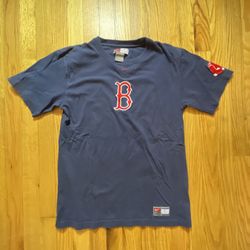 Vintage Boston Red Sox Nike Center Swoosh T-Shirt Adult Small Kids Size Large