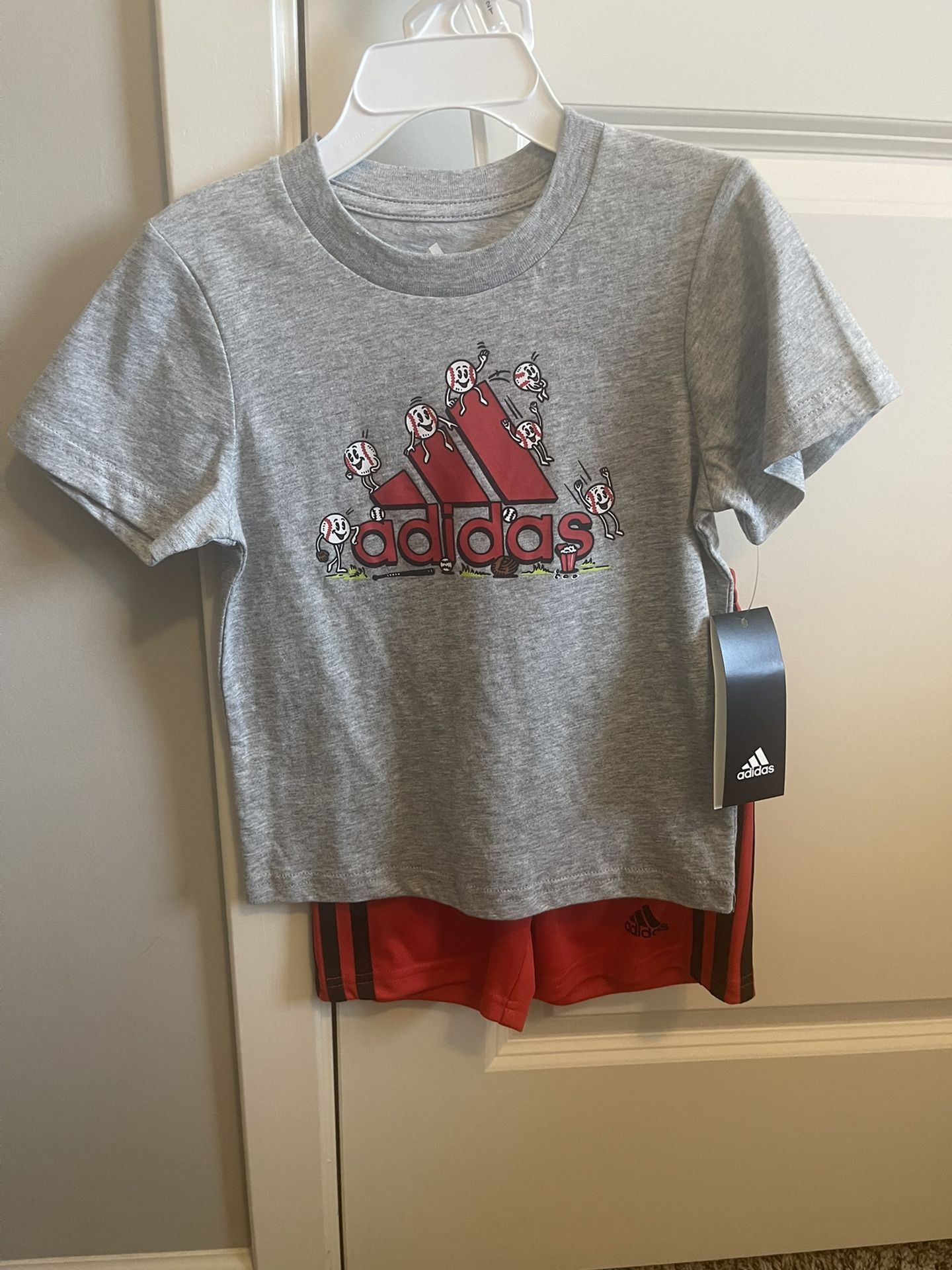 Adidas 2 Piece Shorts Set