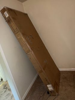 Brand new boxed up bedframe king size/desk/automatic, cat litter cleaner